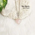 Rose Quartz Heart Pendant