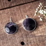 Amethyst Circle Pendent